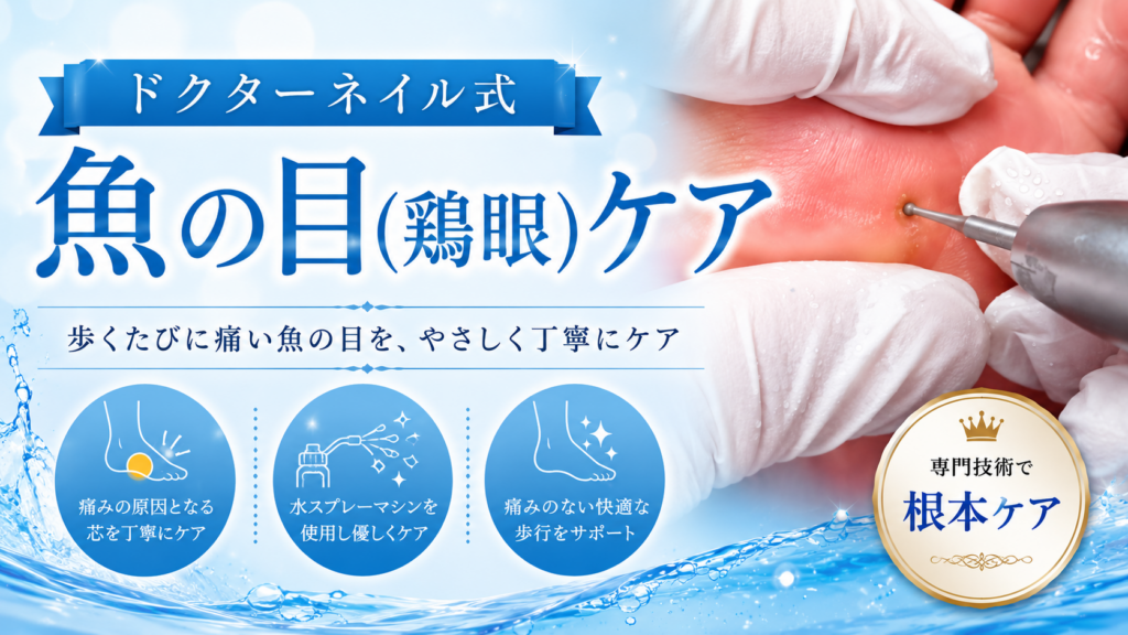 ドクターネイル爪革命式 魚の目・鶏眼ケア